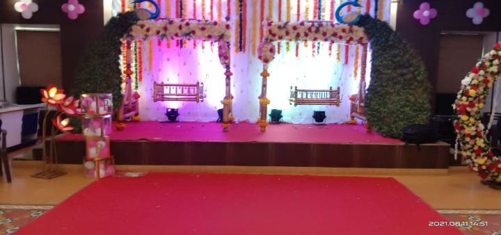 Floral Stage Decor Pune