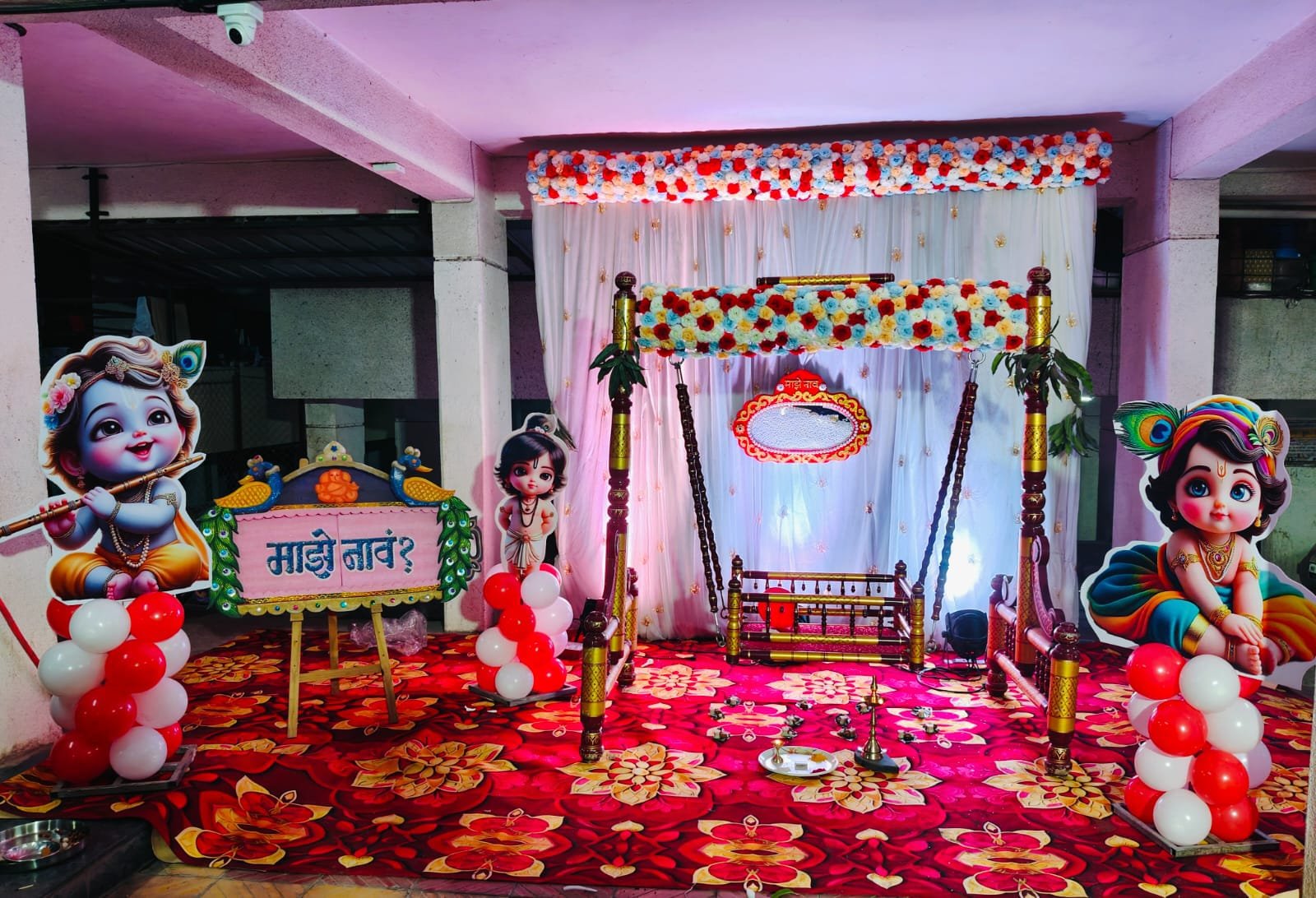 Elegant Floral Mandap Pune