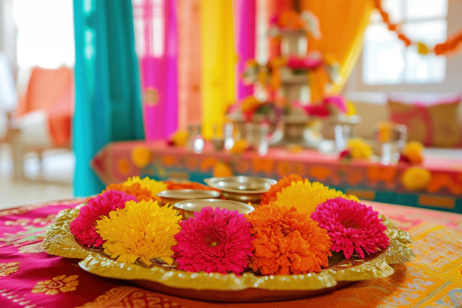 Traditional Thread Ceremony Mandap Decor in Pune